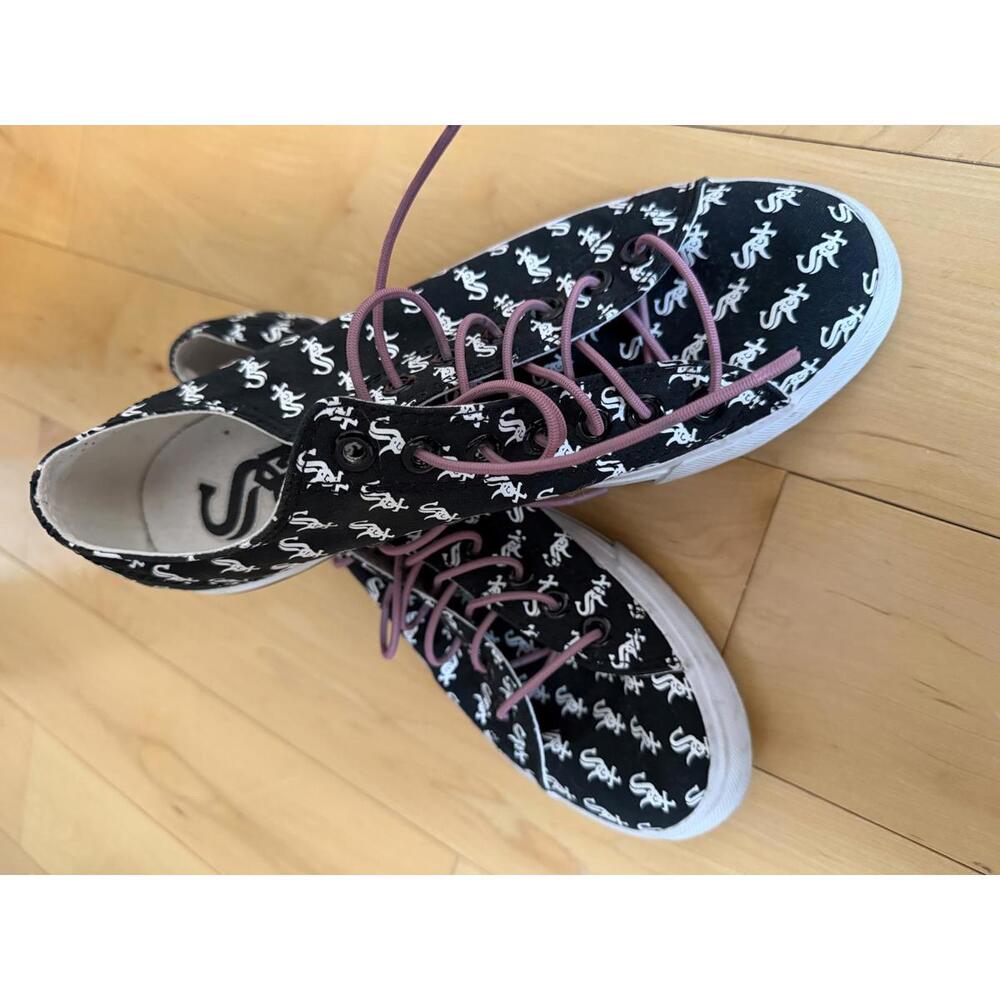 Row One Chicago White Sox Canvas Shoes Men's Size 5.5 | Women's Size 7